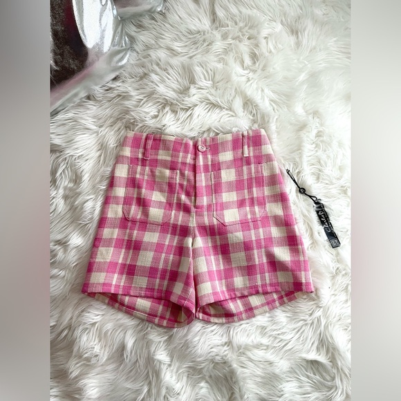 🛑🛑🛑BUBBLE GUM CHECK SHORTS - Picture 6 of 15